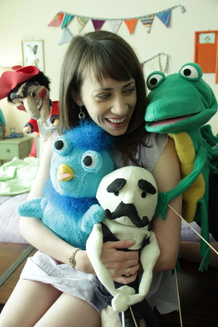 Rachel and Puppets